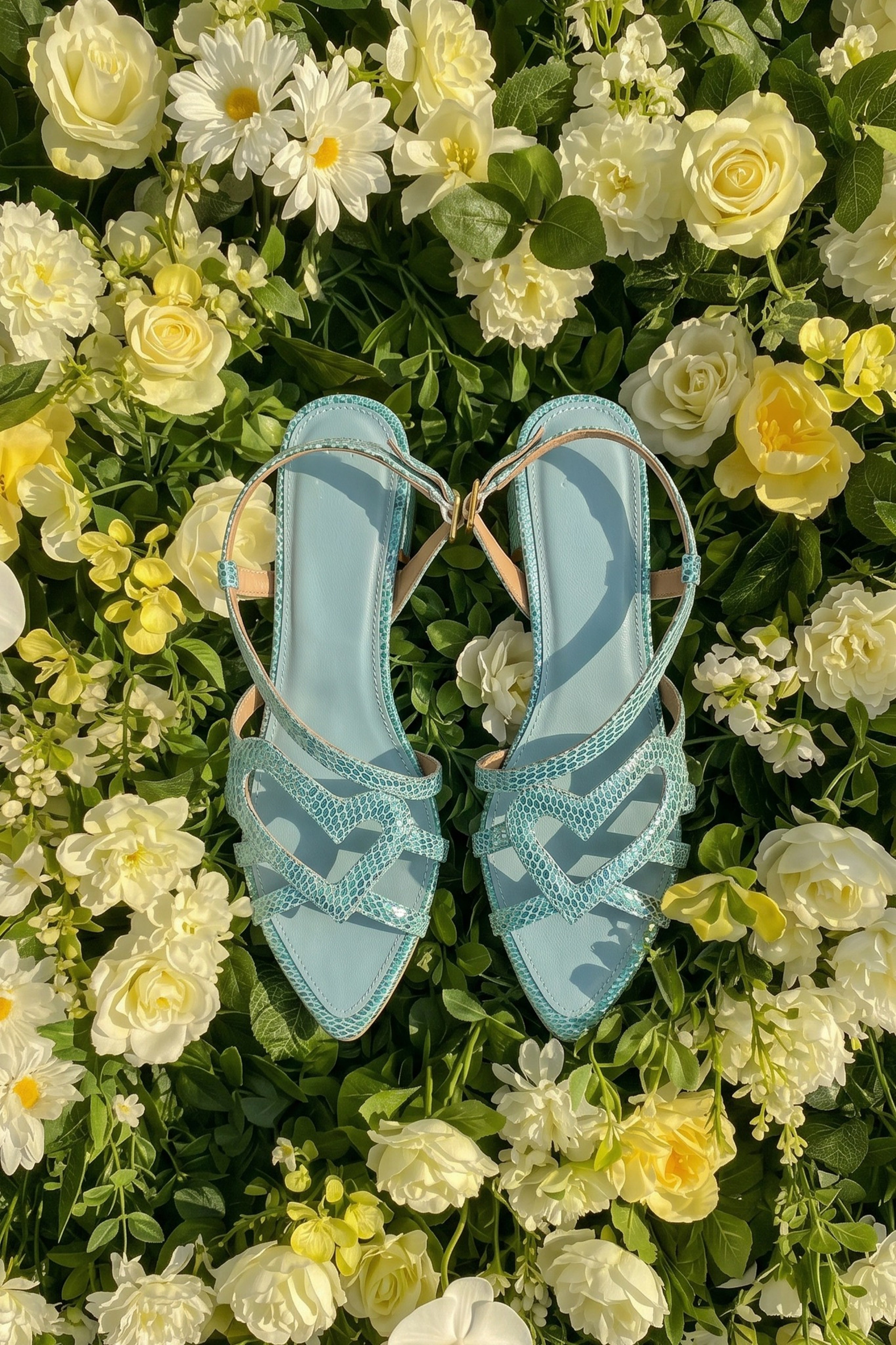 Hearts - Aqua Blue