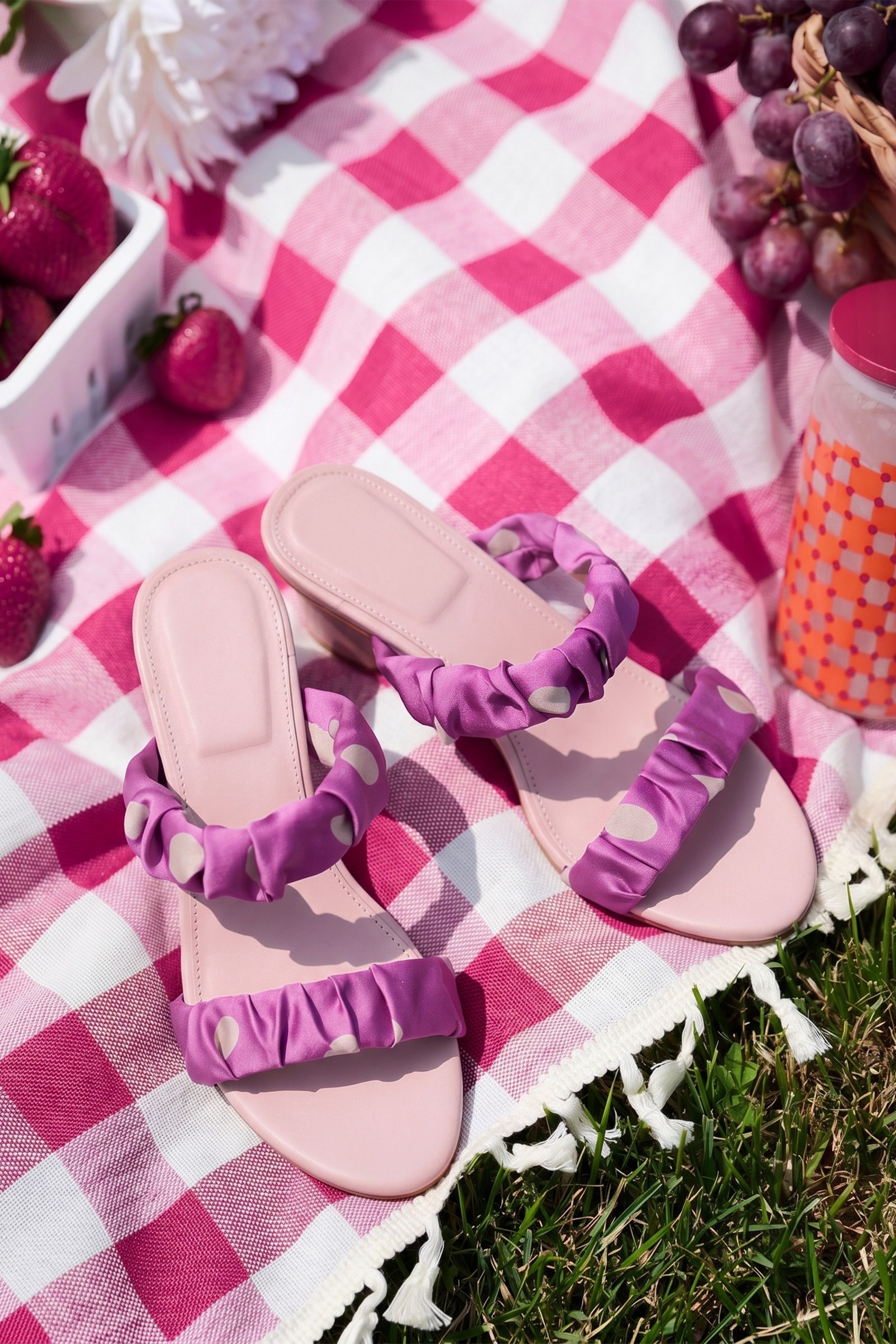 Lavender polka