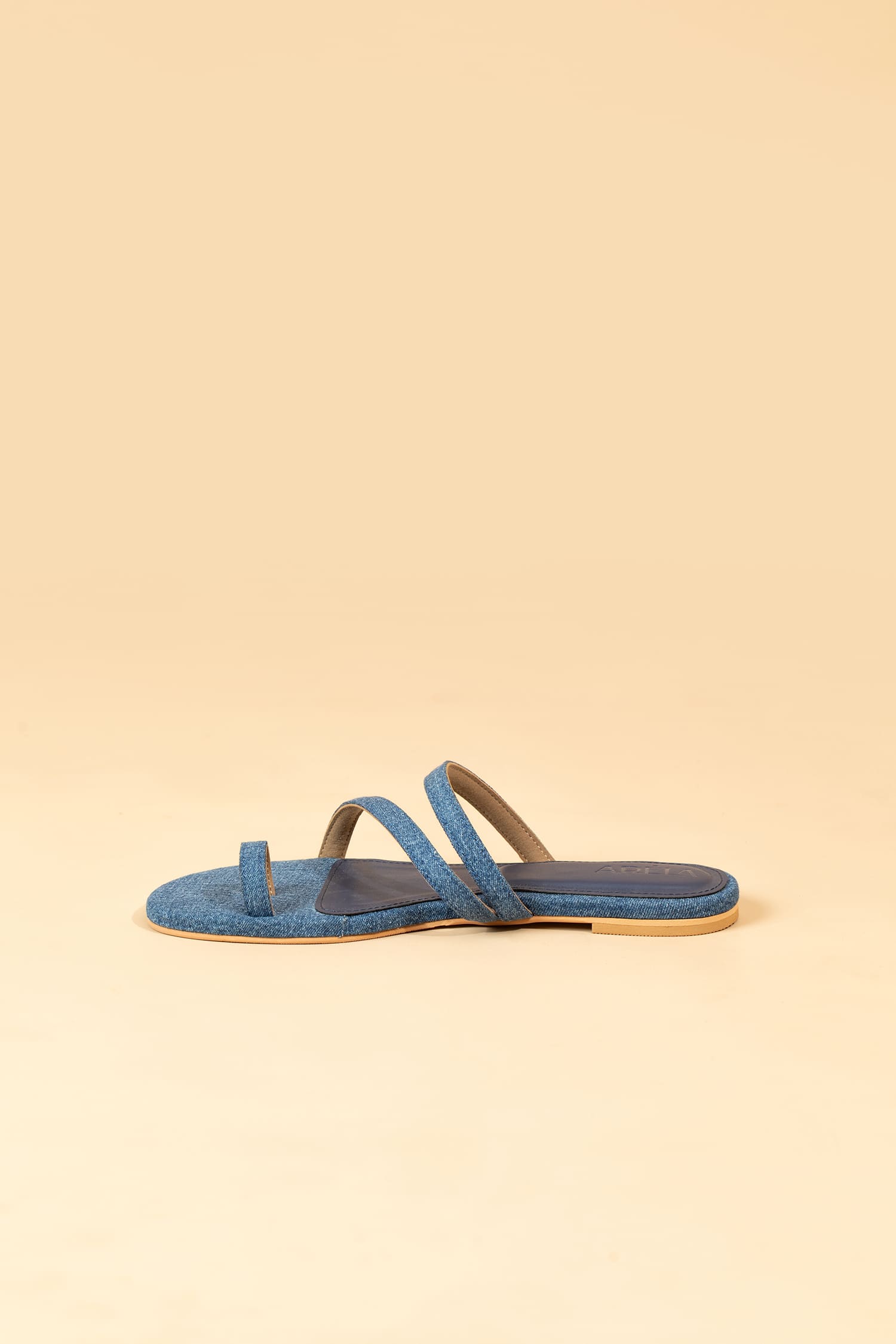 Denim Dream Strap Flats