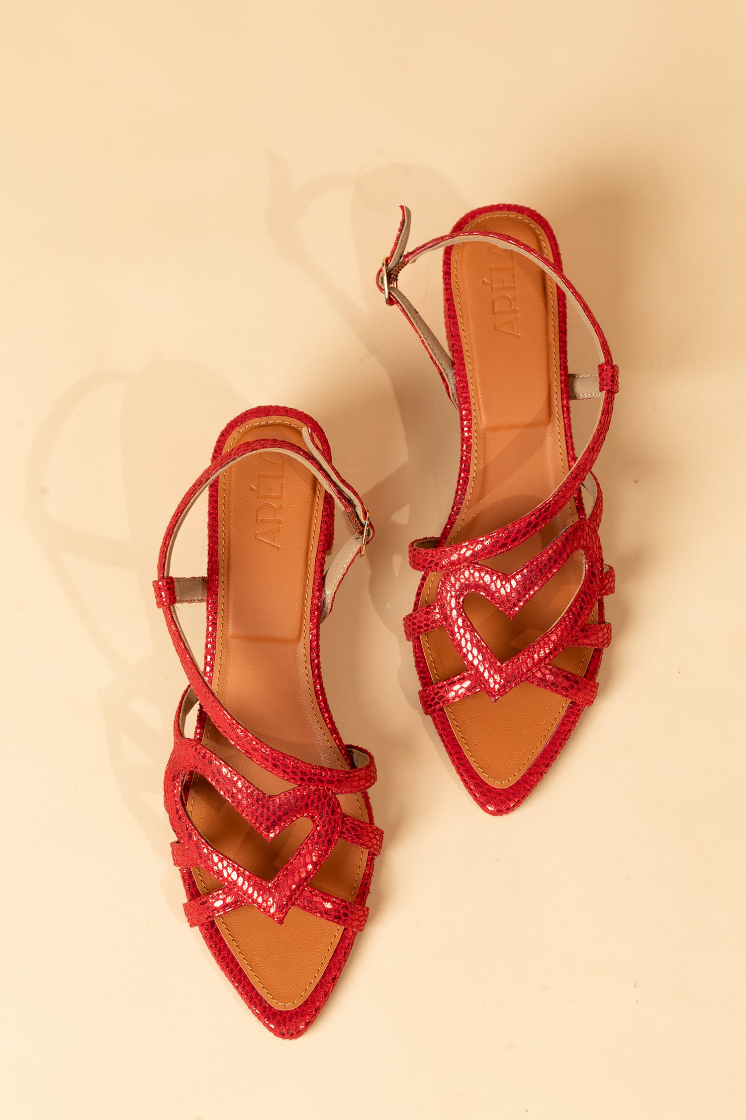 Hearts - Crimson Red