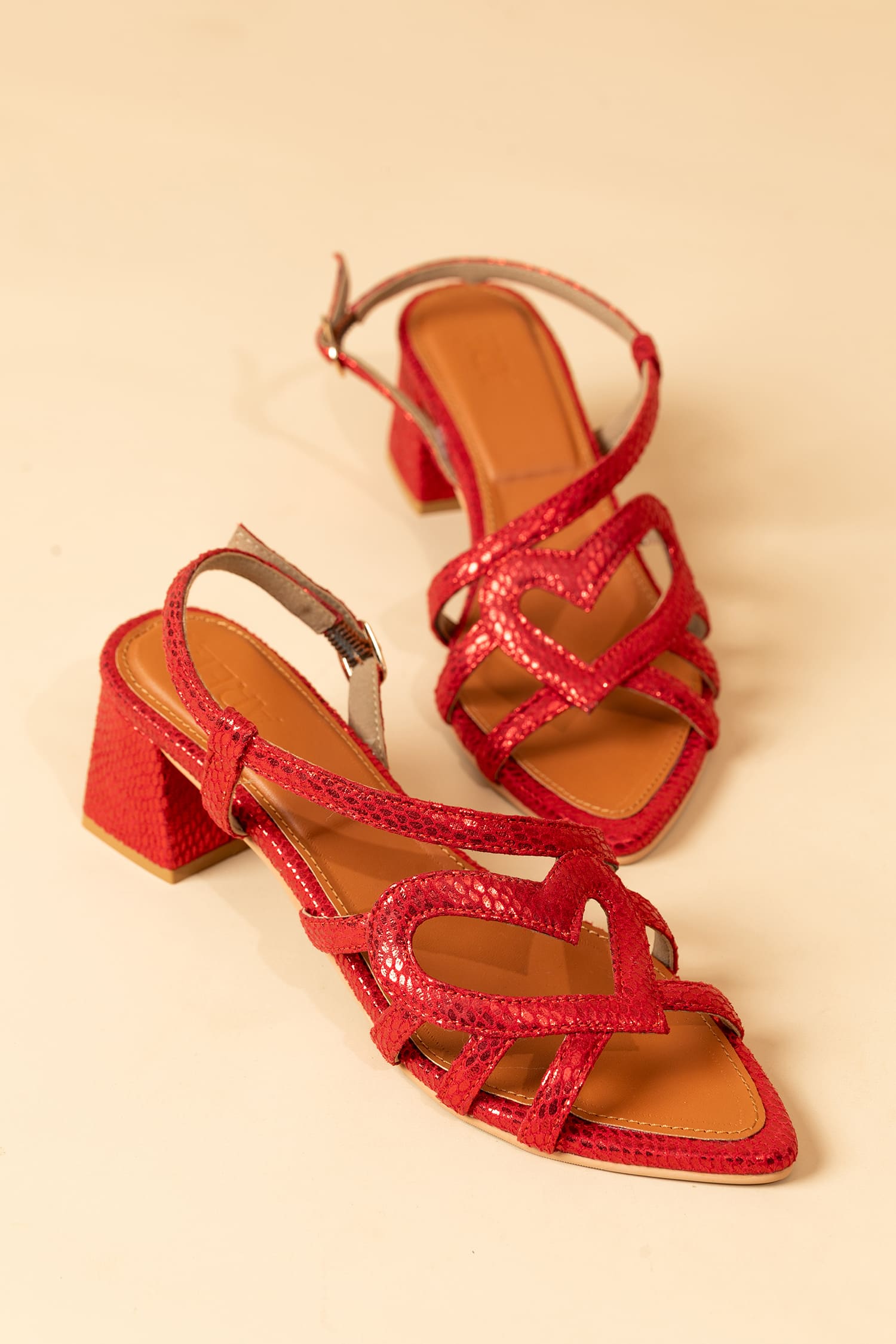 Hearts - Crimson Red