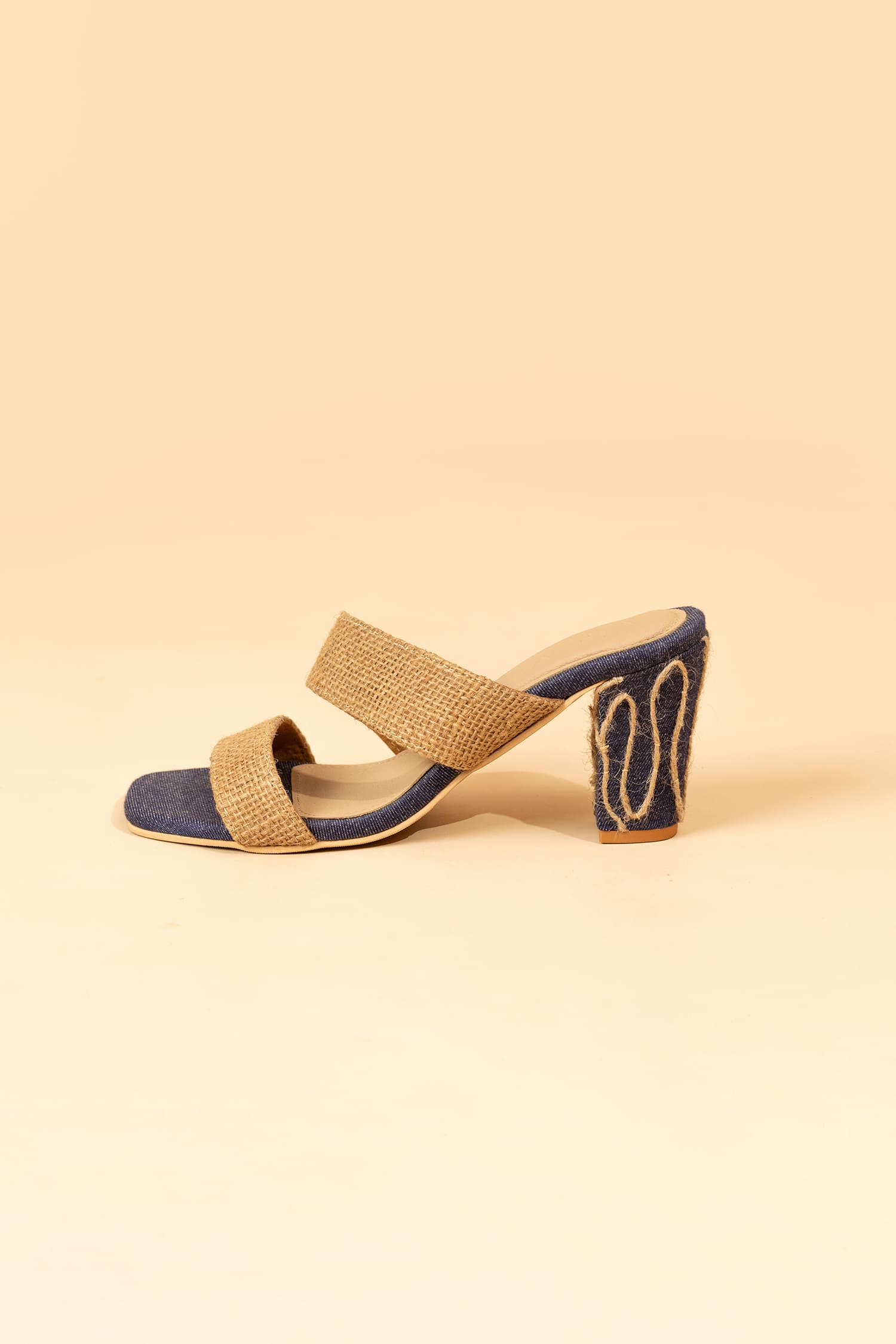 Denim Dream Jute Heels