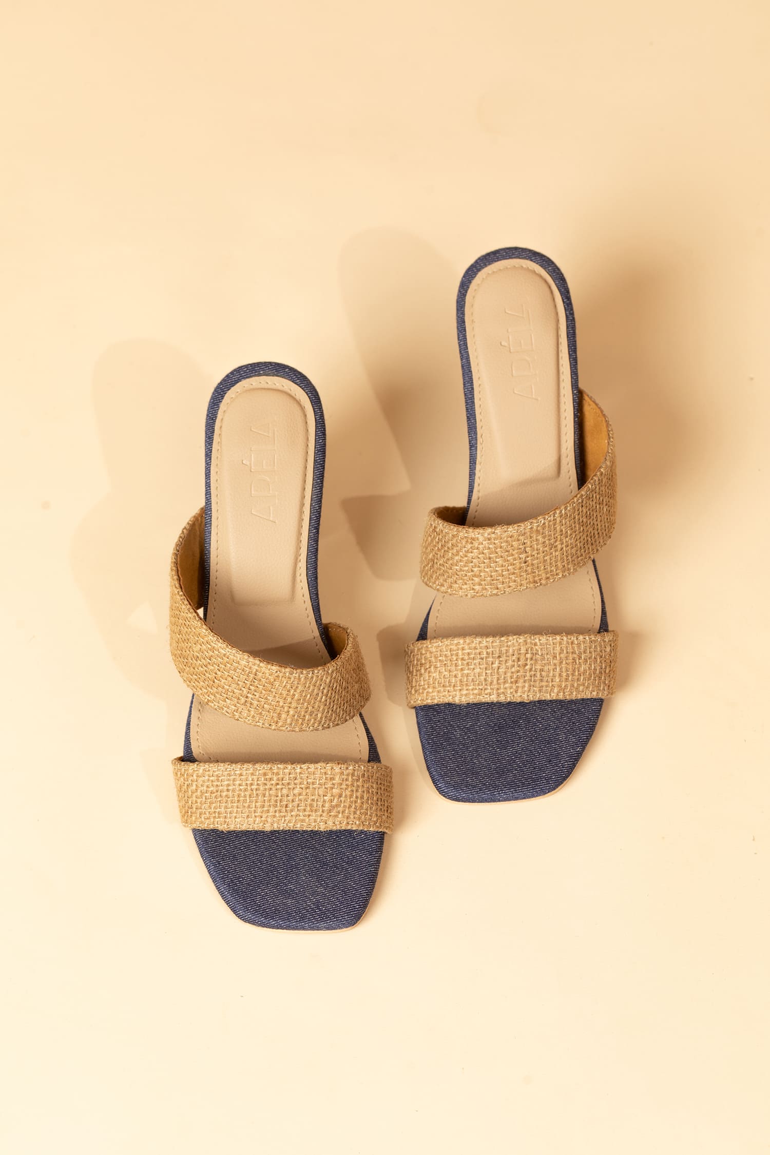 Denim Dream Jute Heels