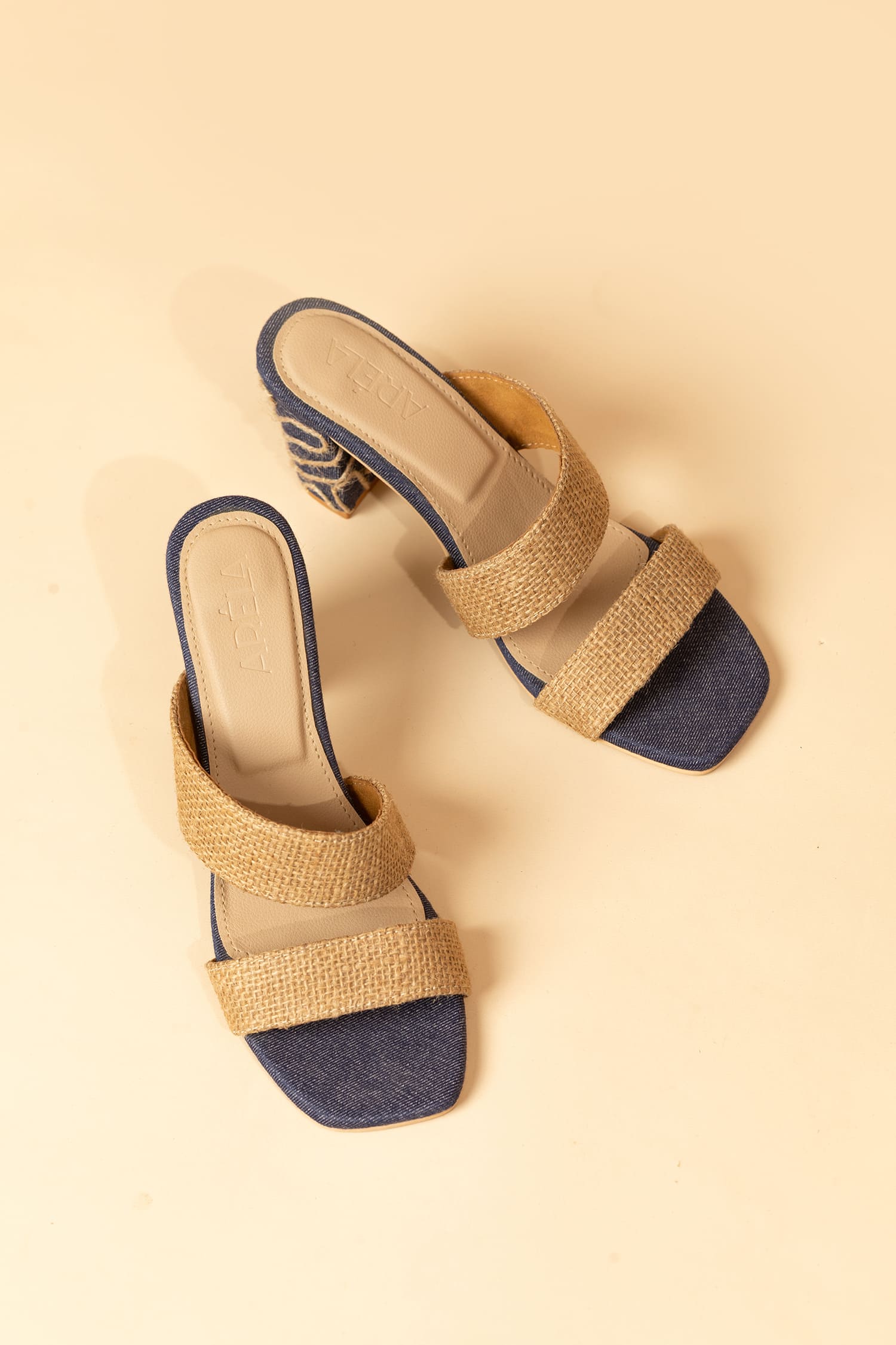 Denim Dream Jute Heels
