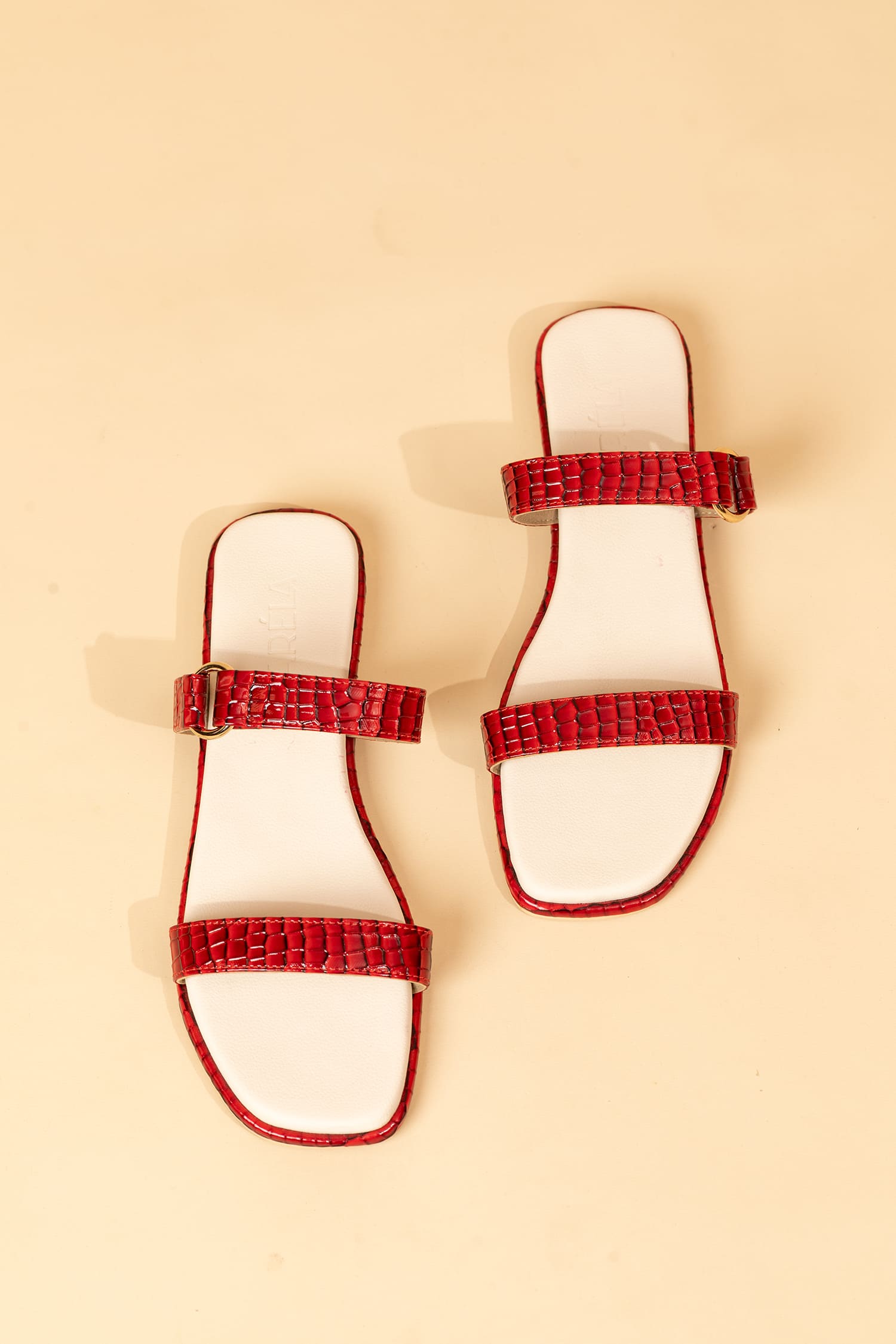 Everyday Dual Strap - Glossy Red
